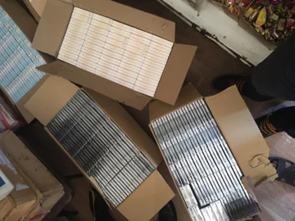 В Кургане у контрабандиста изъяли нелегальные сигареты на сумму 5,8 миллиона рублей