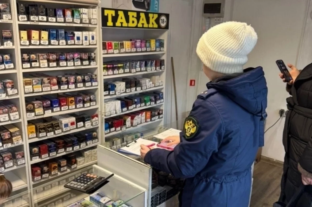 В Вологодской области более половины табачной продукции реализуется с нарушениями законодательства