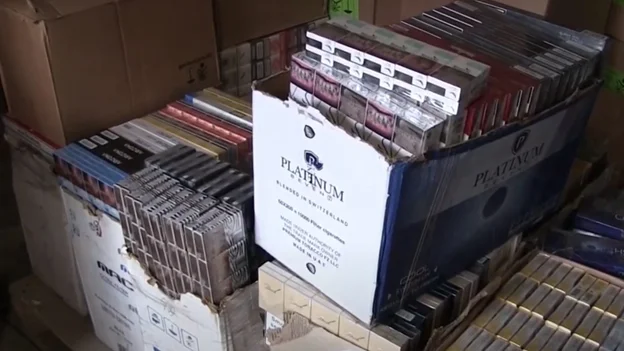 В Саратовской области изъята крупная партия нелегальных сигарет на сумму 20 миллионов рублей